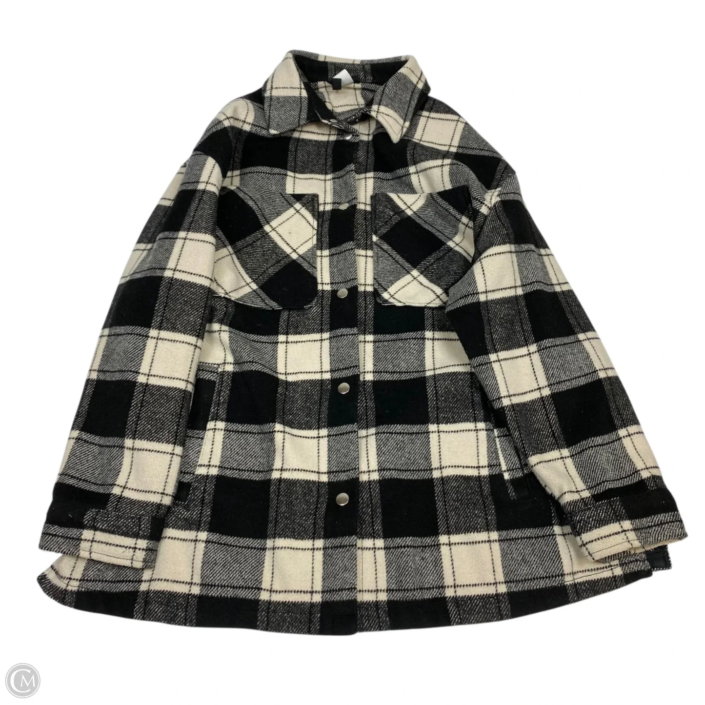 Jacket Other By Divided In Black & White, Size: M