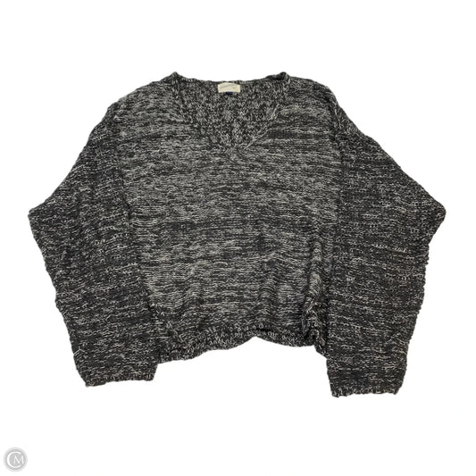 Sweater By Universal Thread In Black & White, Size: L