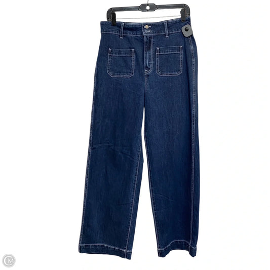 Jeans Wide Leg By Old Navy In Blue Denim, Size: 8