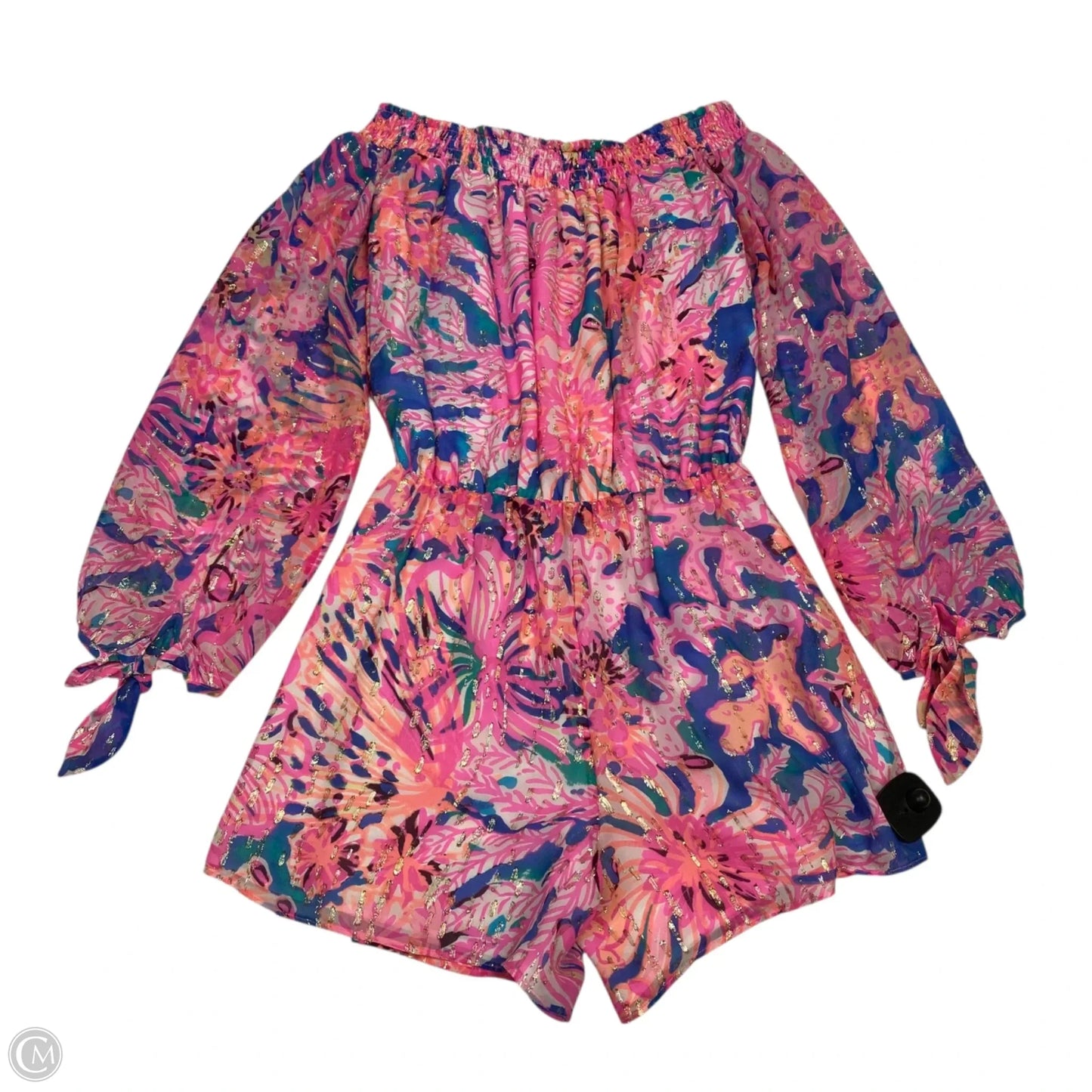 Romper Designer By Lilly Pulitzer In Pink, Size: Xs