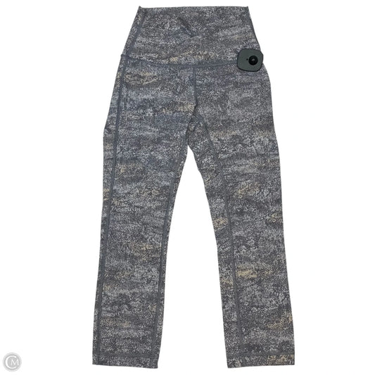 Athletic Leggings Designer By Lululemon In Blue & Purple, Size: M