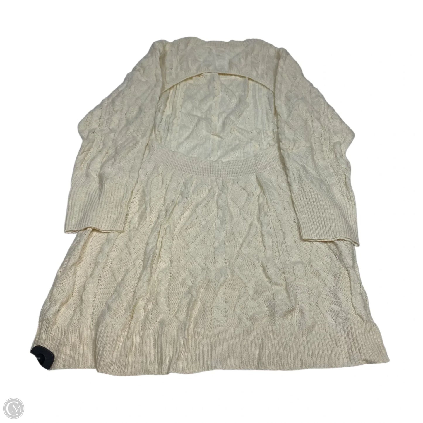 Dress Sweater By Shein In Cream, Size: 3x