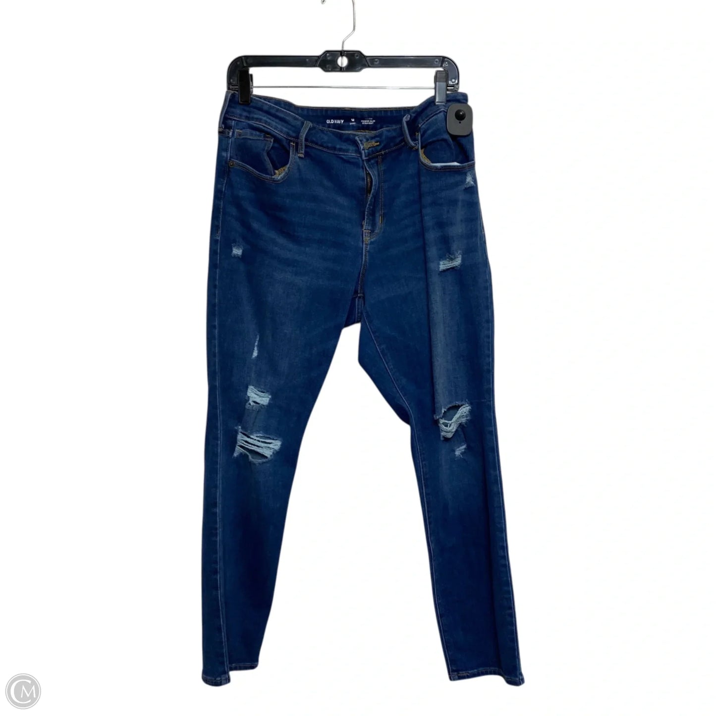 Jeans Straight By Old Navy In Blue Denim, Size: 12