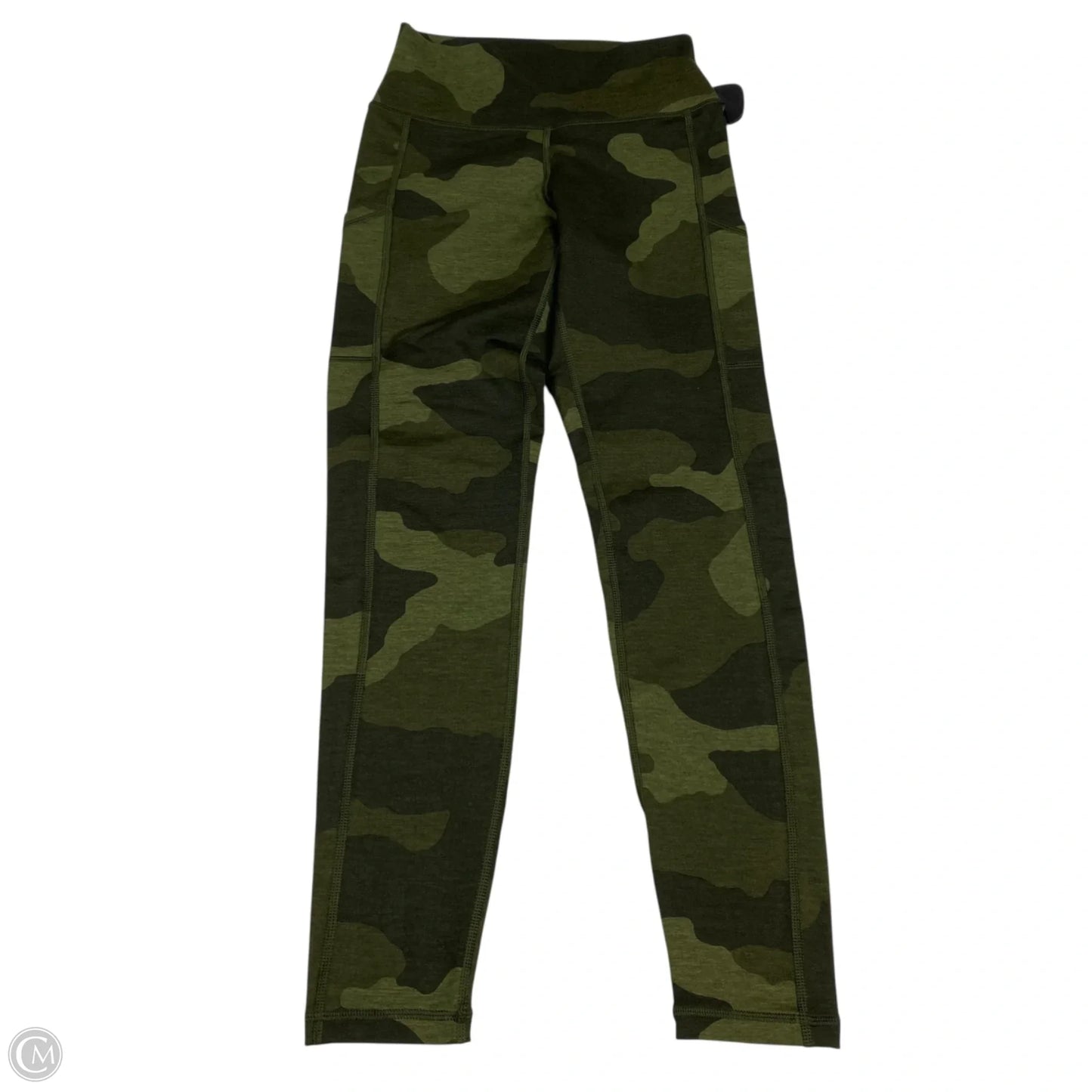 Athletic Leggings By Aerie In Camouflage Print, Size: S
