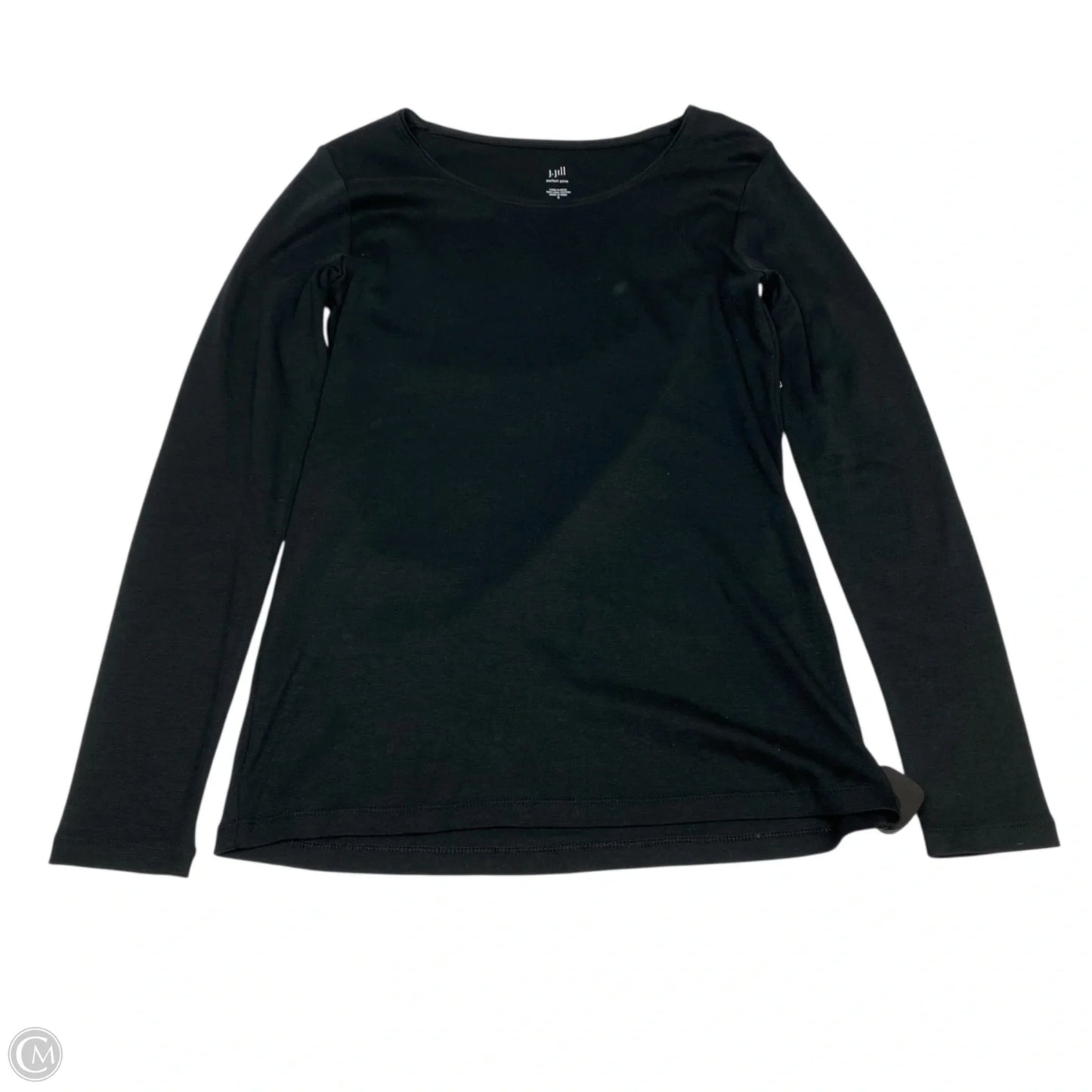 Top Long Sleeve Basic By J. Jill In Black, Size: S