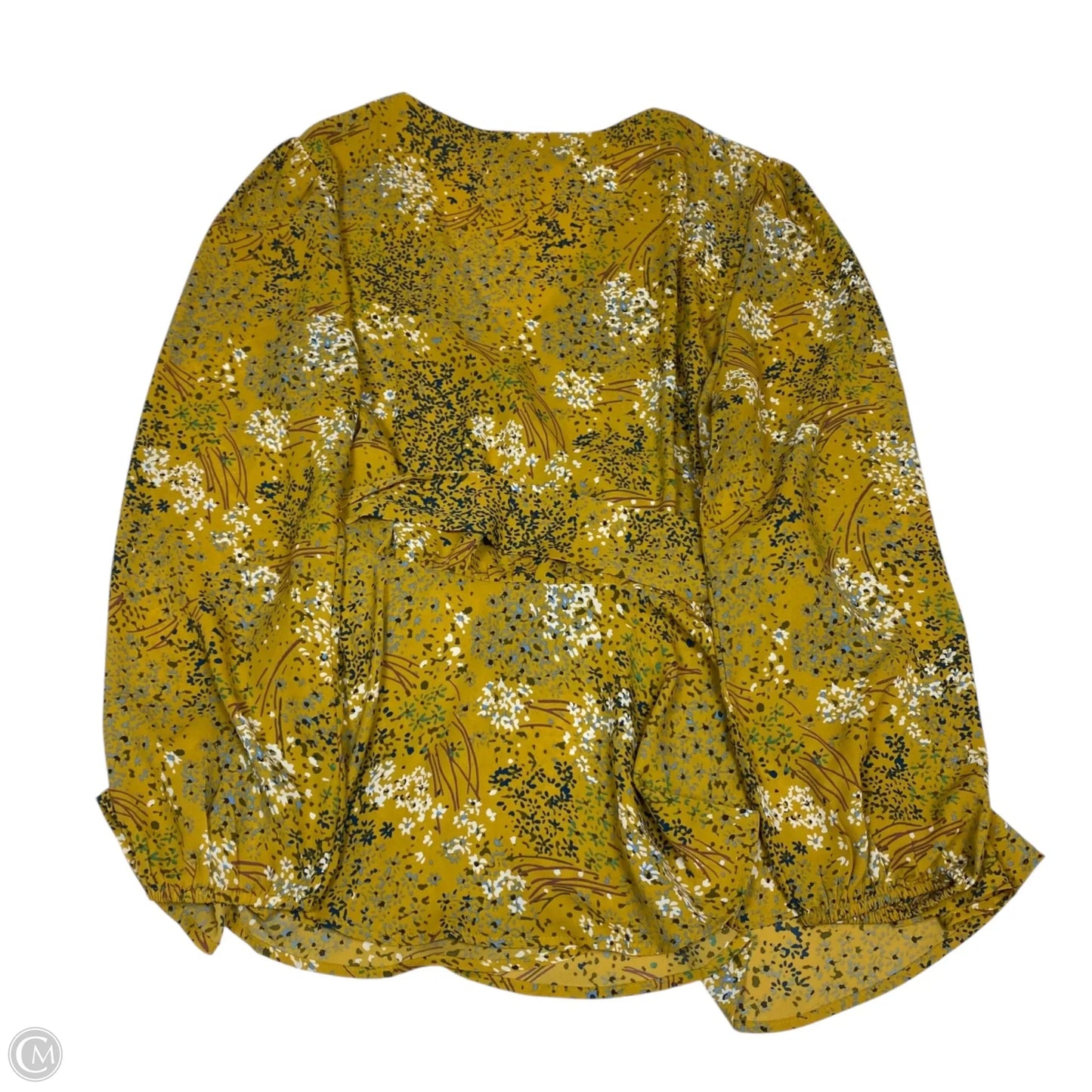 Top Long Sleeve By Loft In Yellow, Size: M