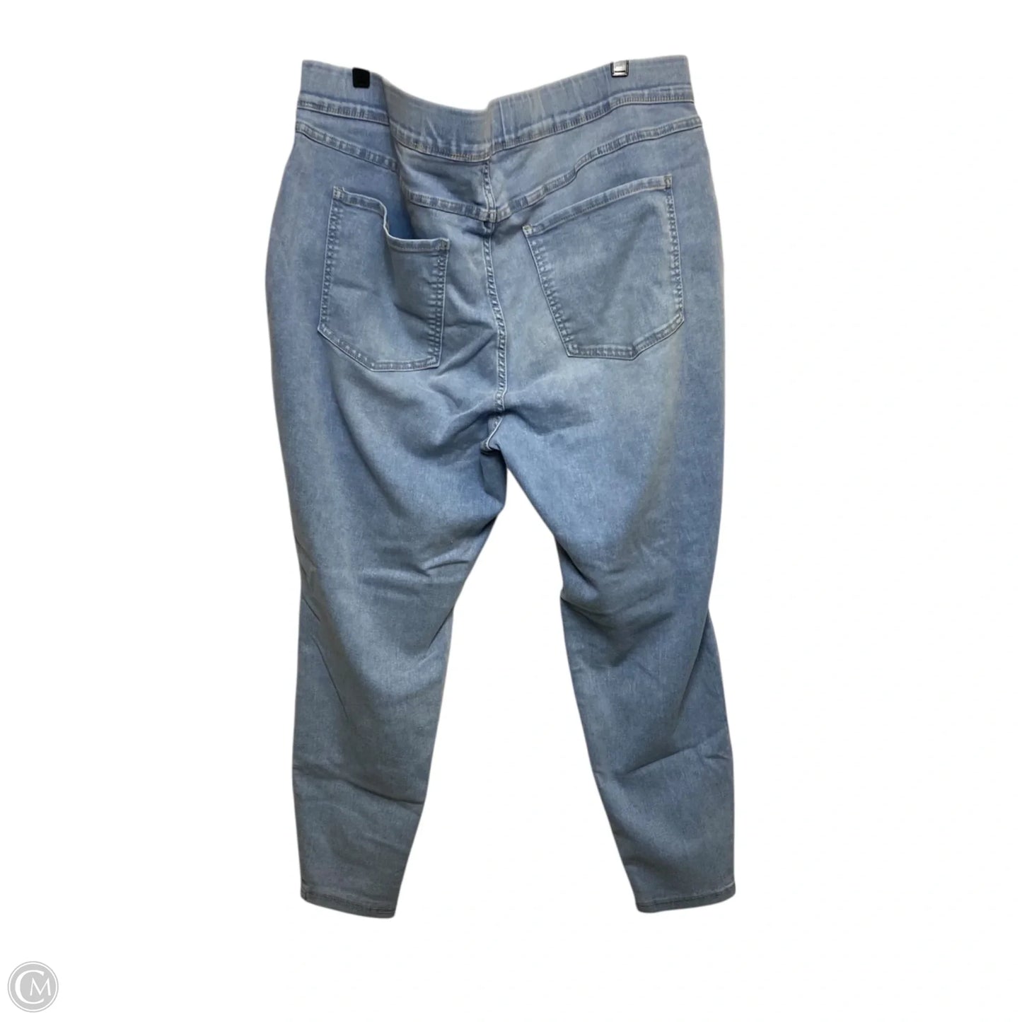 Jeans Skinny By Terra & Sky In Blue Denim, Size: 2x