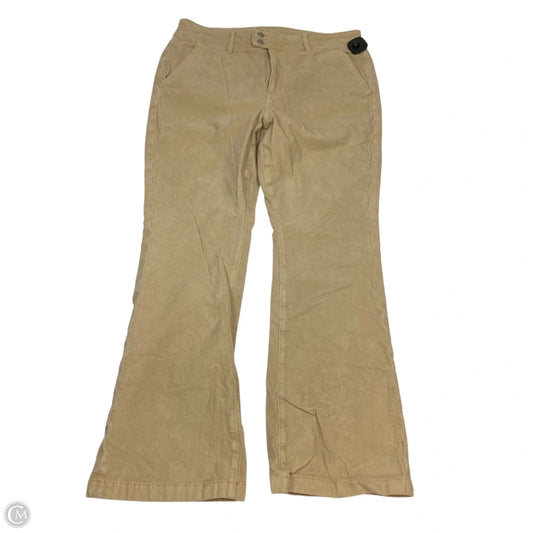 Pants Corduroy By American Eagle In Tan, Size: 18