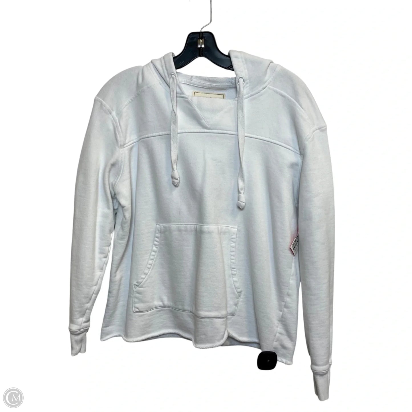 Sweatshirt Hoodie By Modern Canvas In White, Size: L