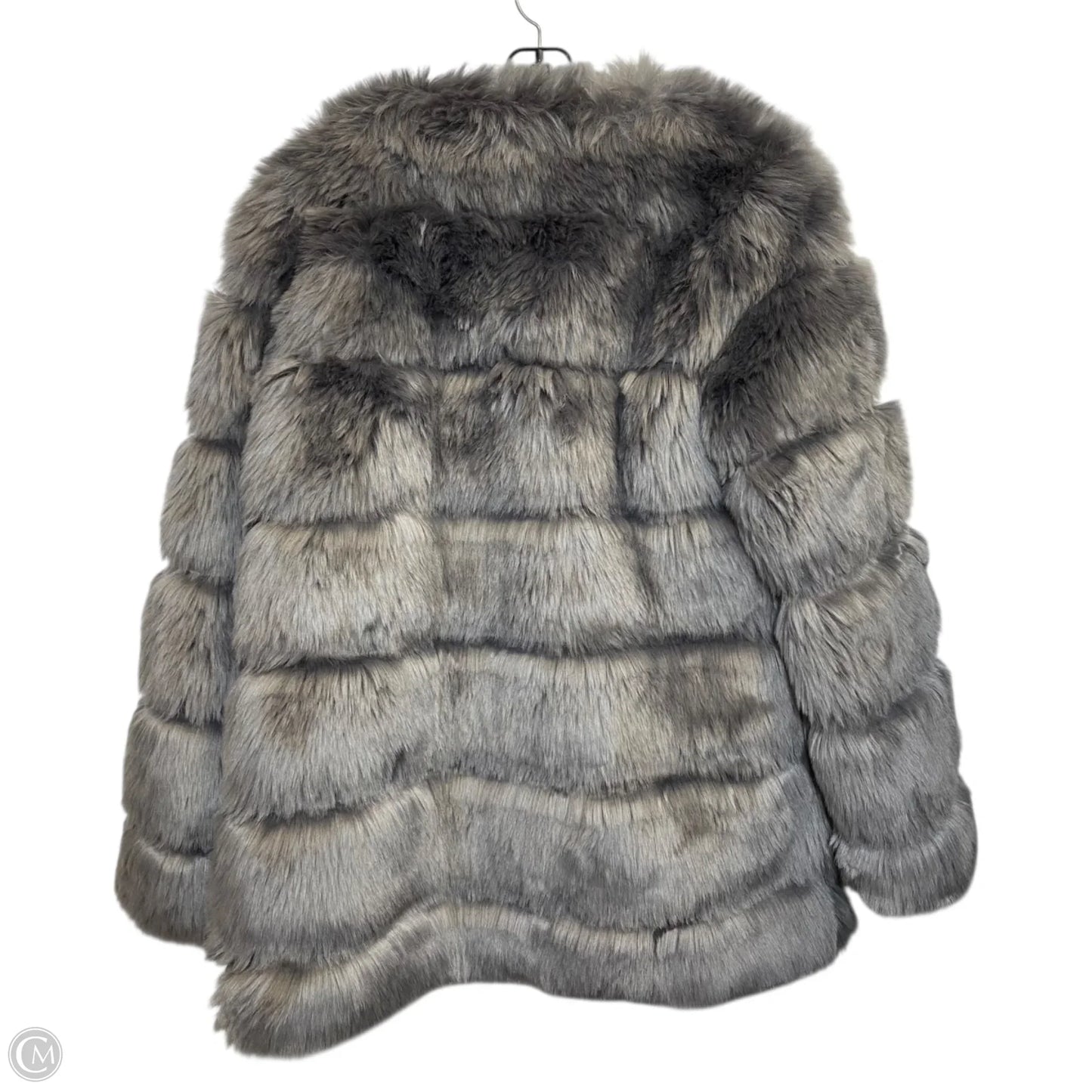 Coat Faux Fur & Sherpa By Pretty Little Thing In Purple, Size: S