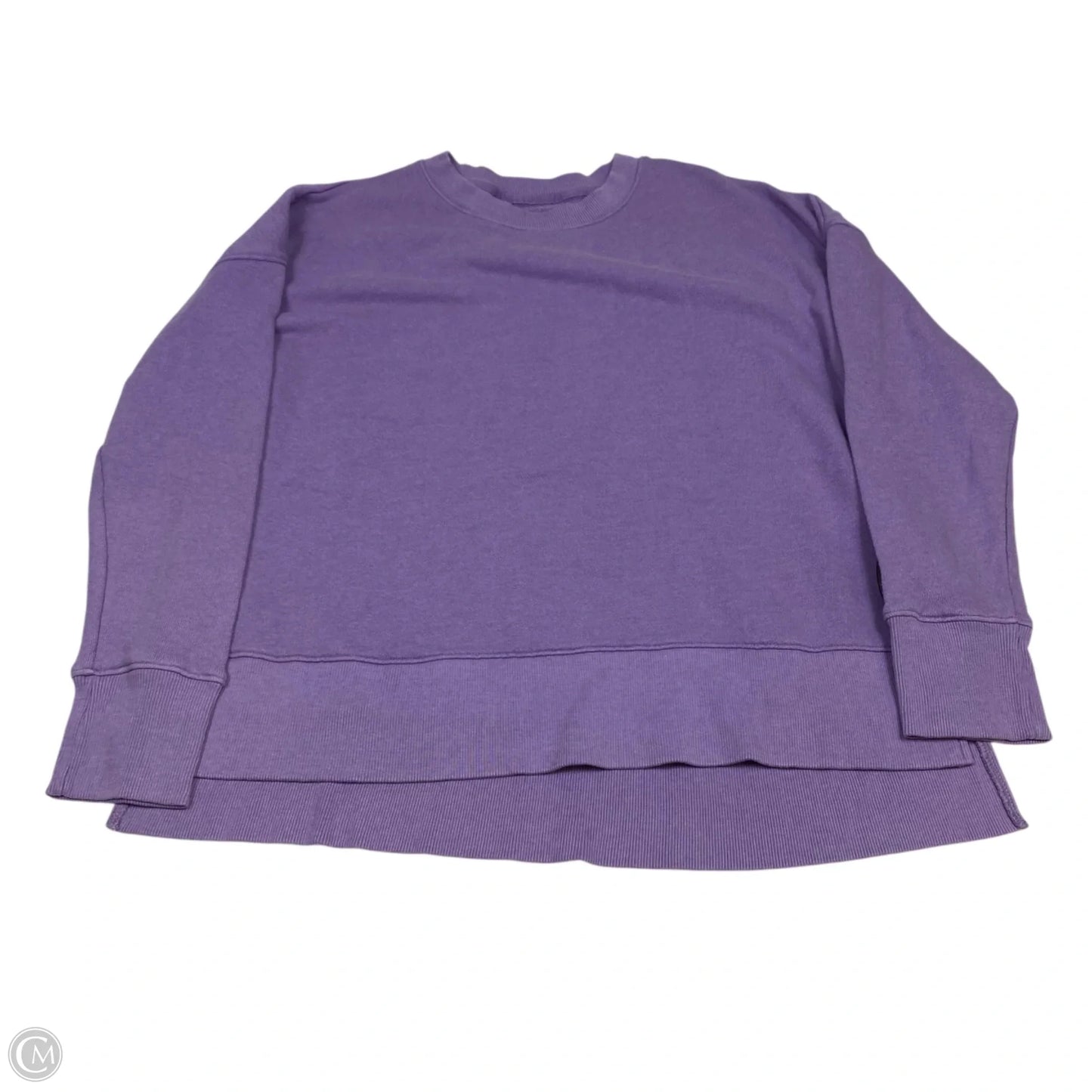 Sweatshirt Crewneck By Time And Tru In Purple, Size: M