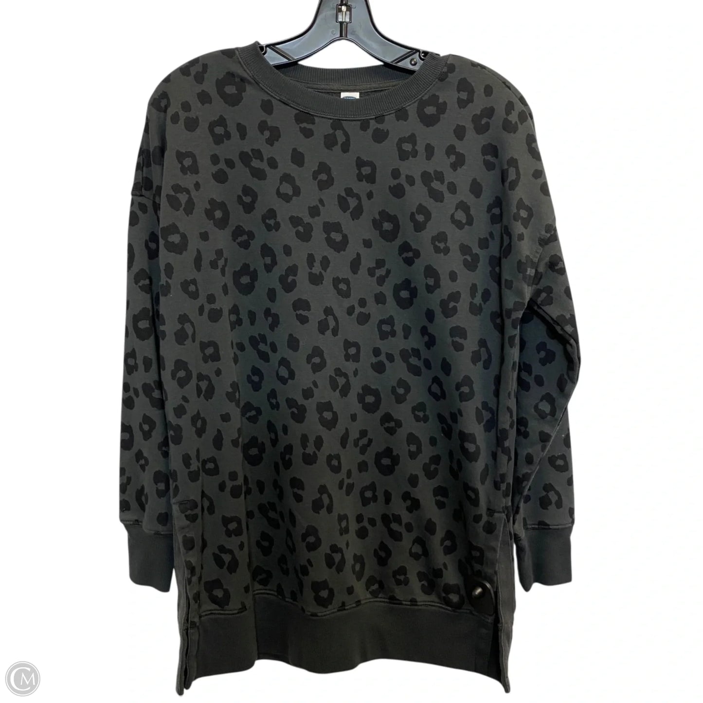 Sweater Short Sleeve By Loft In Grey, Size: Xs