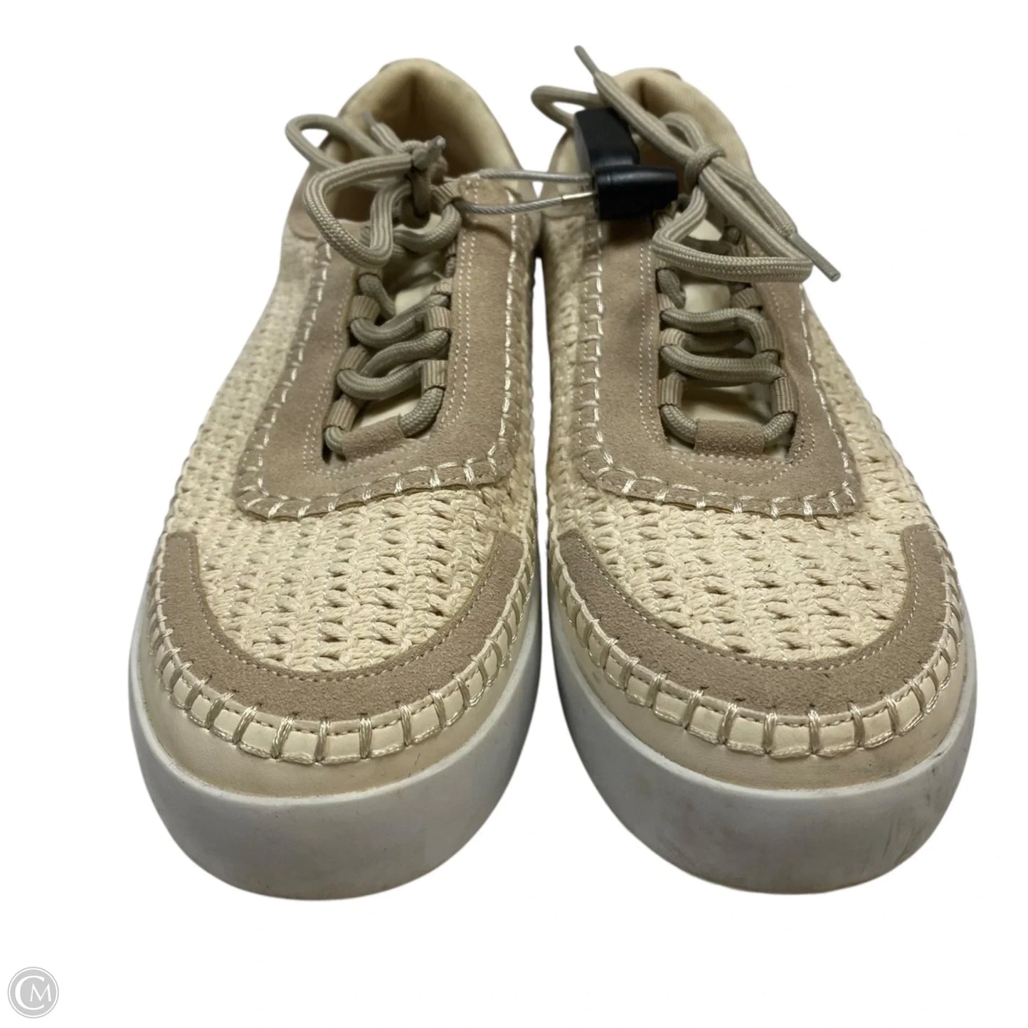 Shoes Sneakers By Ontwoods In Cream, Size: 8