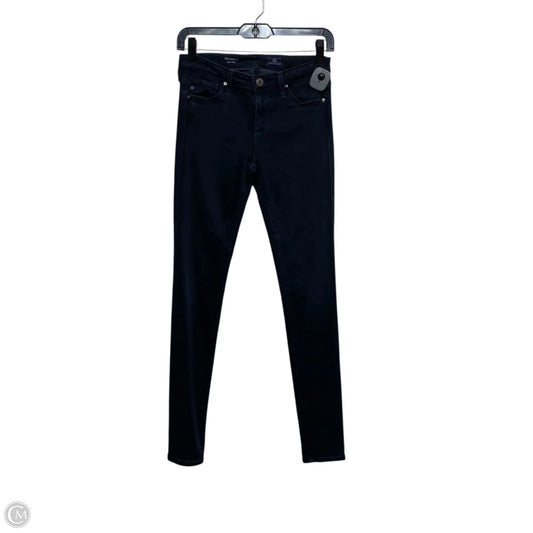 Jeans Designer By Adriano Goldschmied In Black Denim, Size: 2