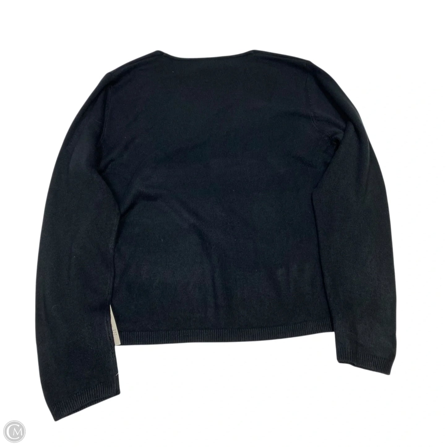 Sweater By Carolyn Taylor In Black, Size: Xl
