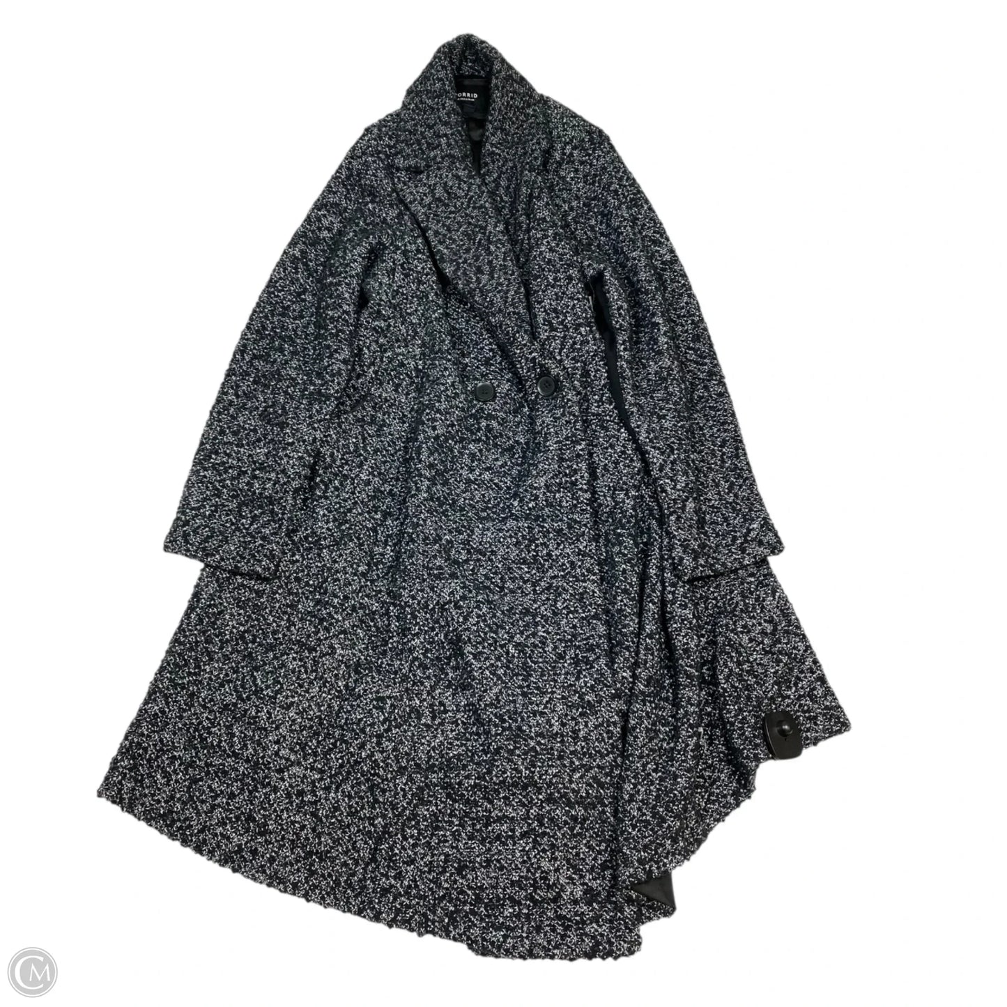 Coat Peacoat By Torrid In Black, Size: 2x