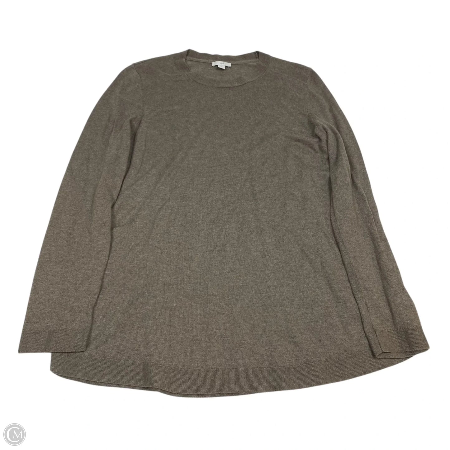 Top Long Sleeve By J. Jill In Brown, Size: M