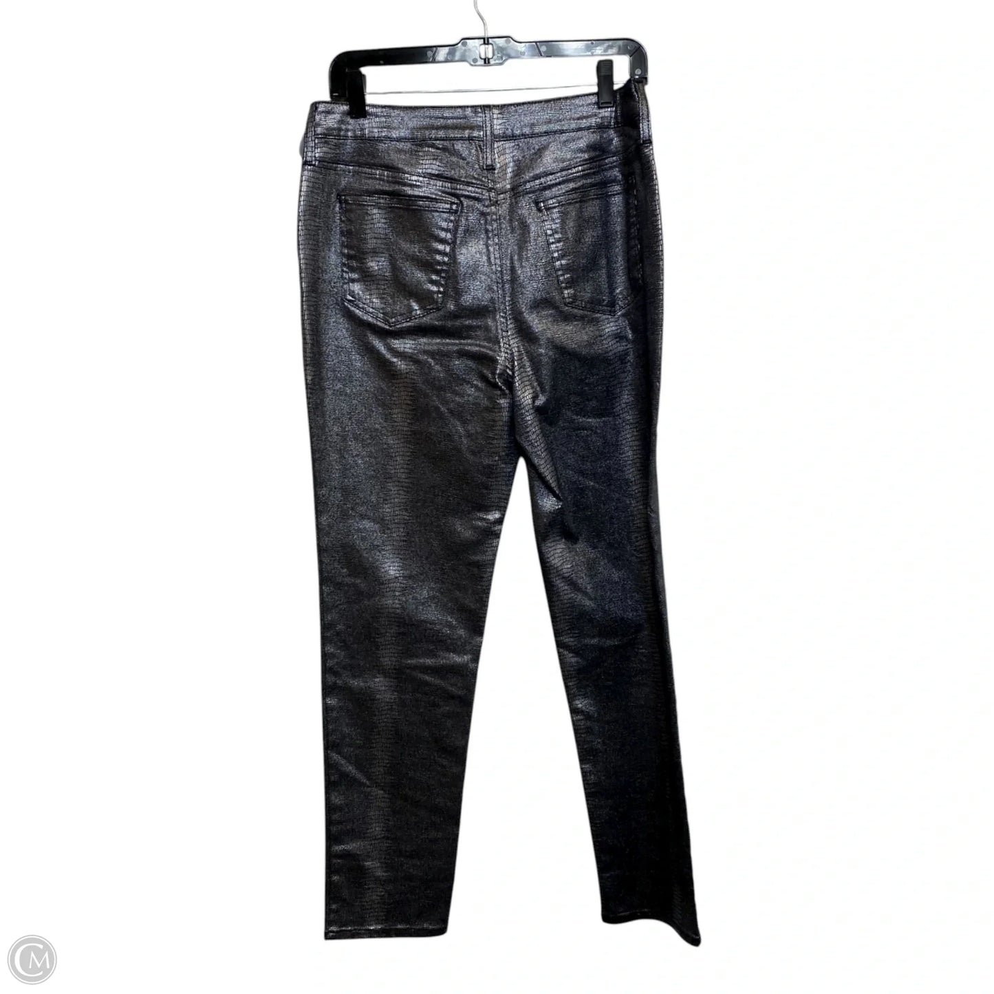 Jeans Skinny By Chicos In Silver, Size: 8