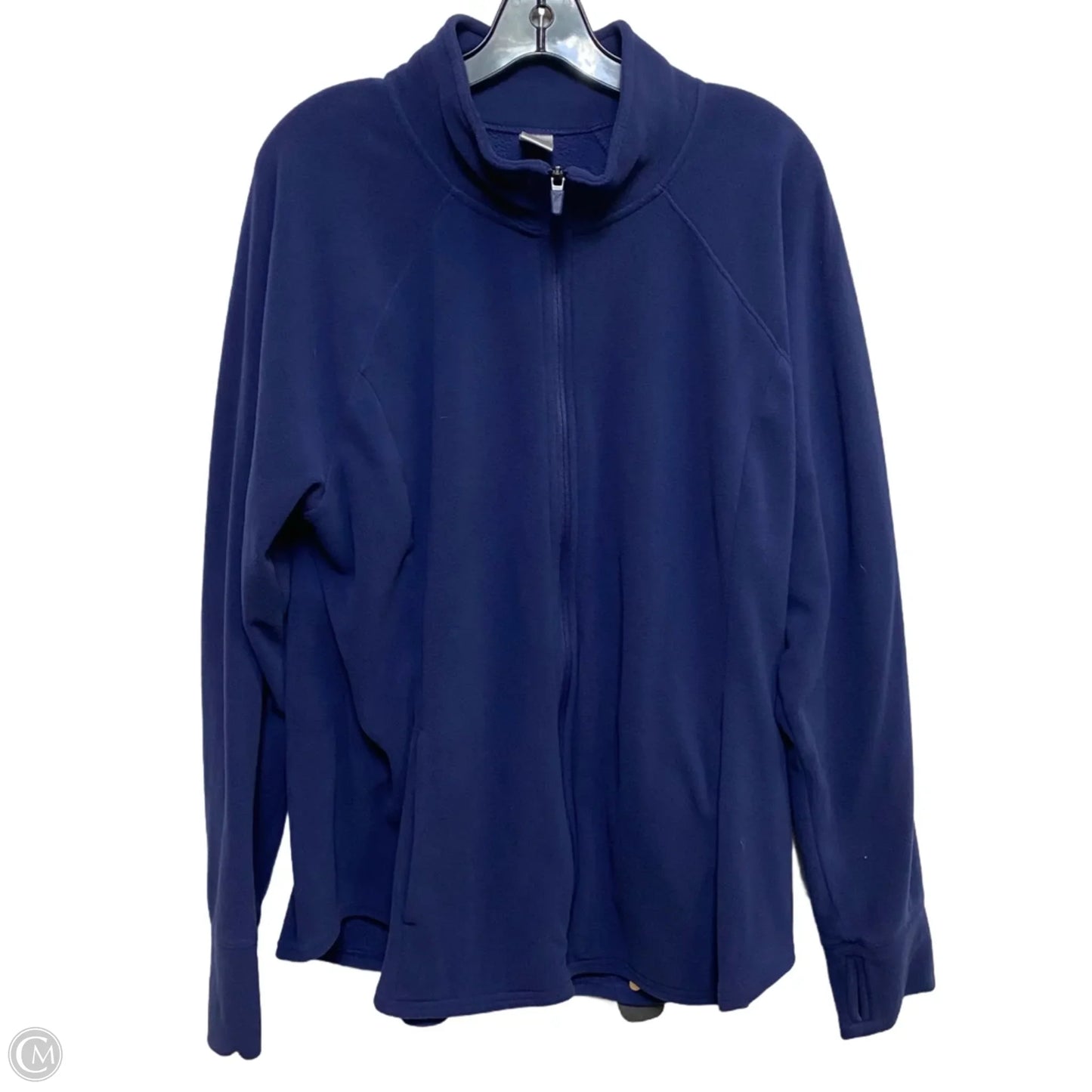 Athletic Jacket By Old Navy In Blue, Size: Xxl