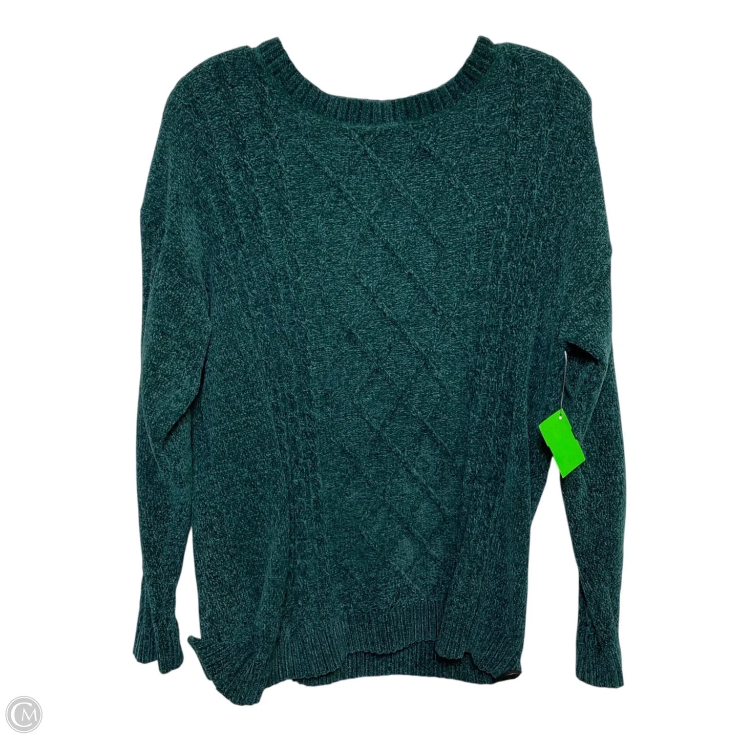 Sweater By Feiersi In Green, Size: L