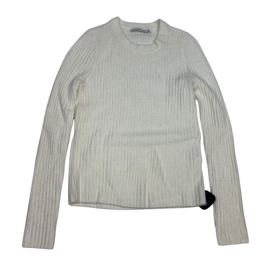 Sweater By Abercrombie And Fitch In Cream, Size: Xs