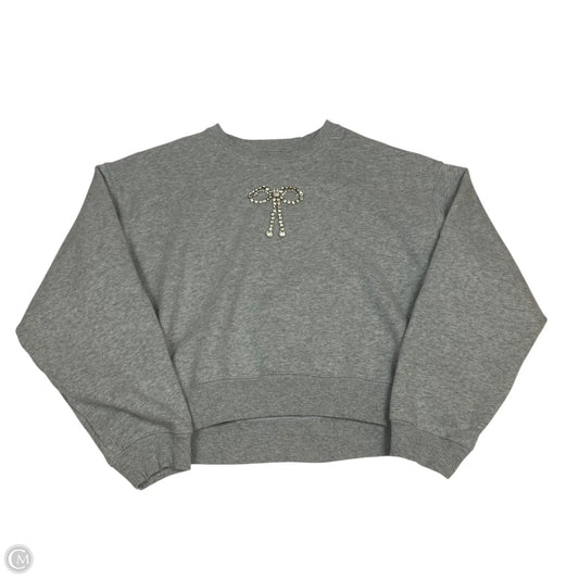 Sweatshirt Crewneck By American Eagle In Grey, Size: M