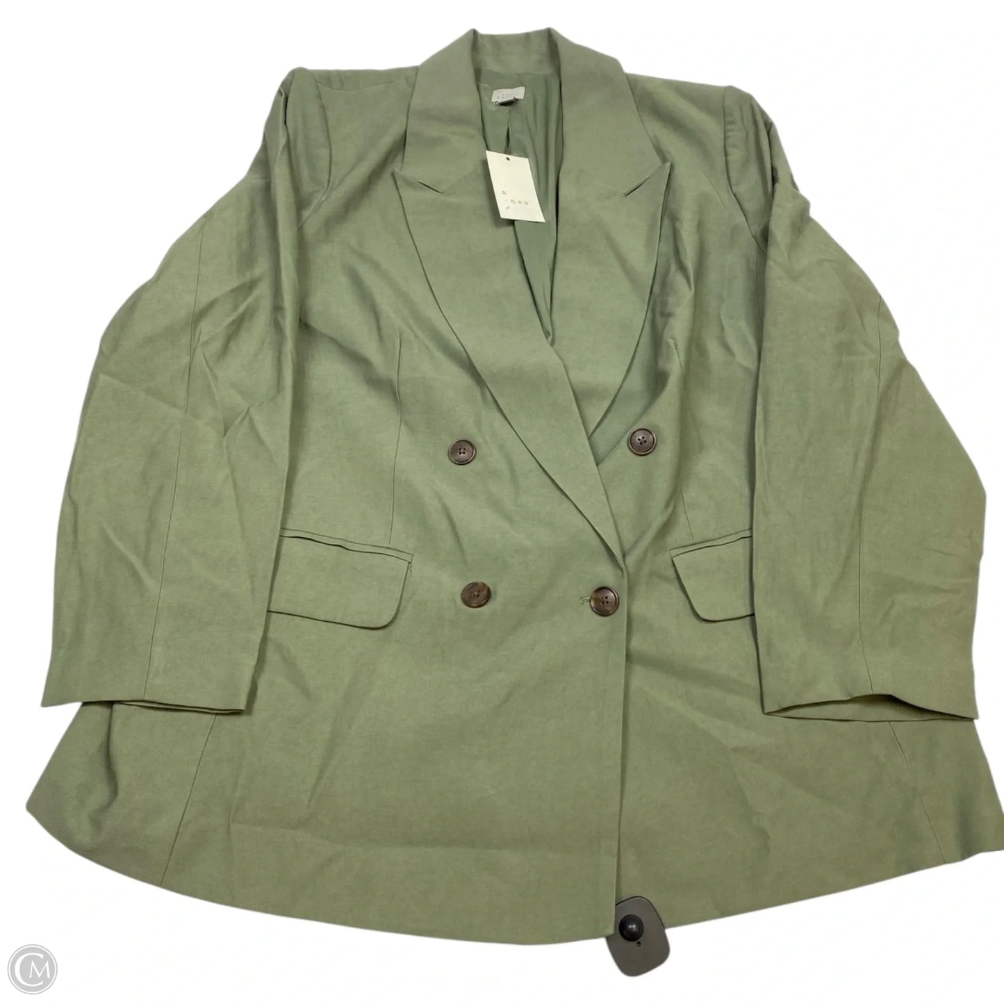 Blazer By A New Day In Green, Size: Xxl