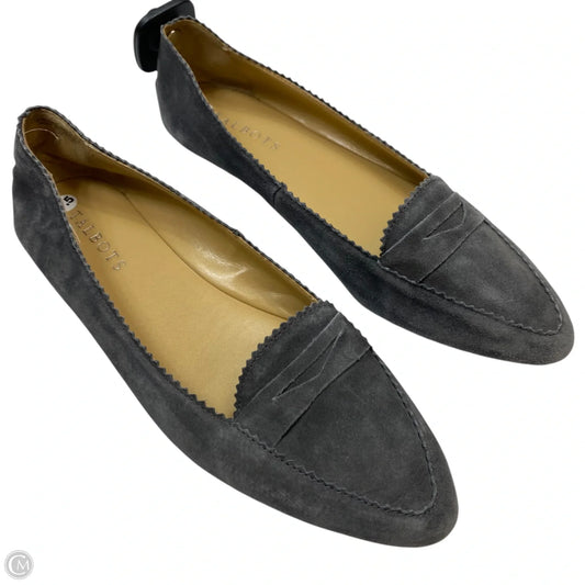 Shoes Flats By Talbots In Grey, Size: 7.5