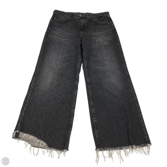 Jeans Designer By Adriano Goldschmied In Grey Denim, Size: 8