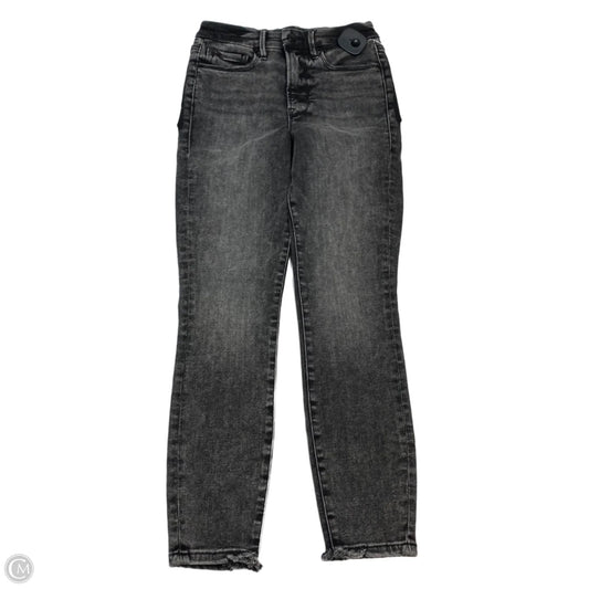 Jeans Designer By Good American In Grey Denim, Size: 2