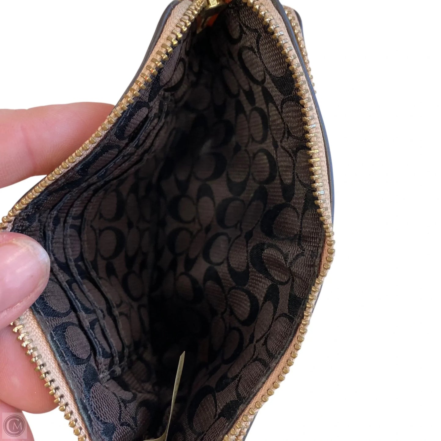 Wristlet Designer By Coach, Size: Small
