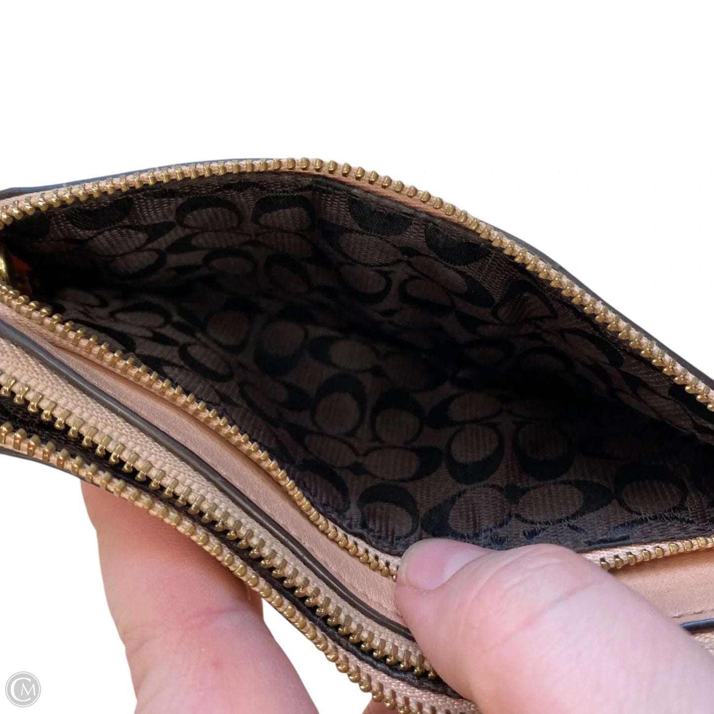Wristlet Designer By Coach, Size: Small