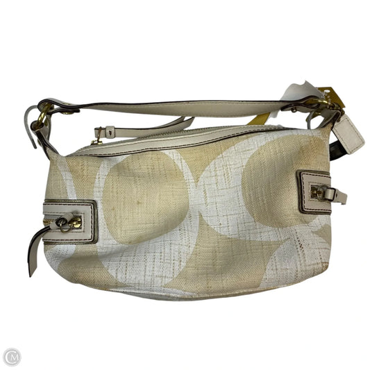 Handbag Designer By Coach, Size: Small