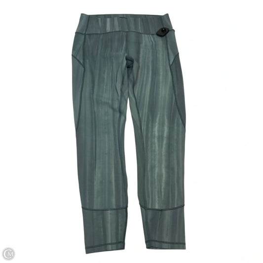 Athletic Leggings By Lululemon In Green, Size: M