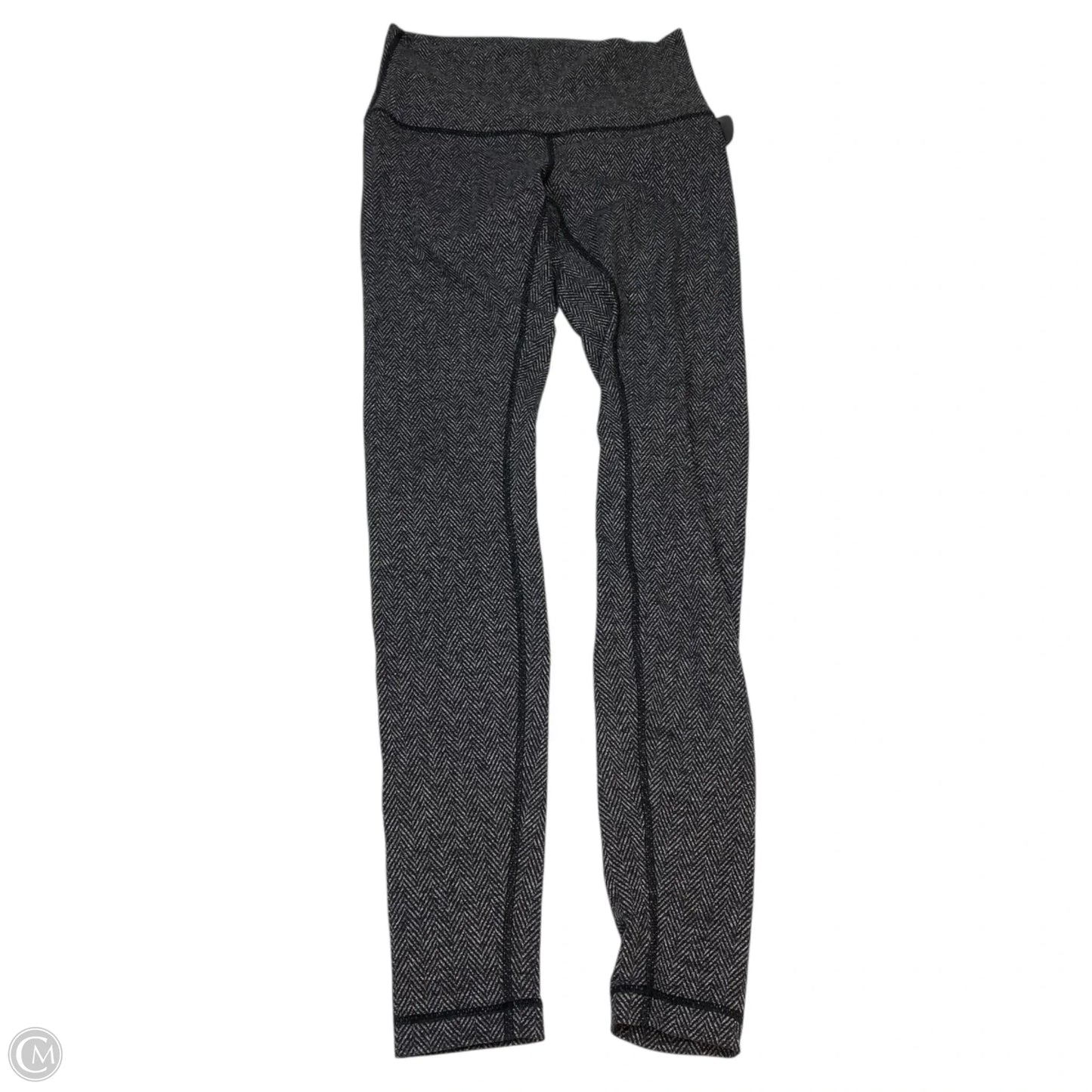Athletic Leggings By Lululemon In Grey, Size: S