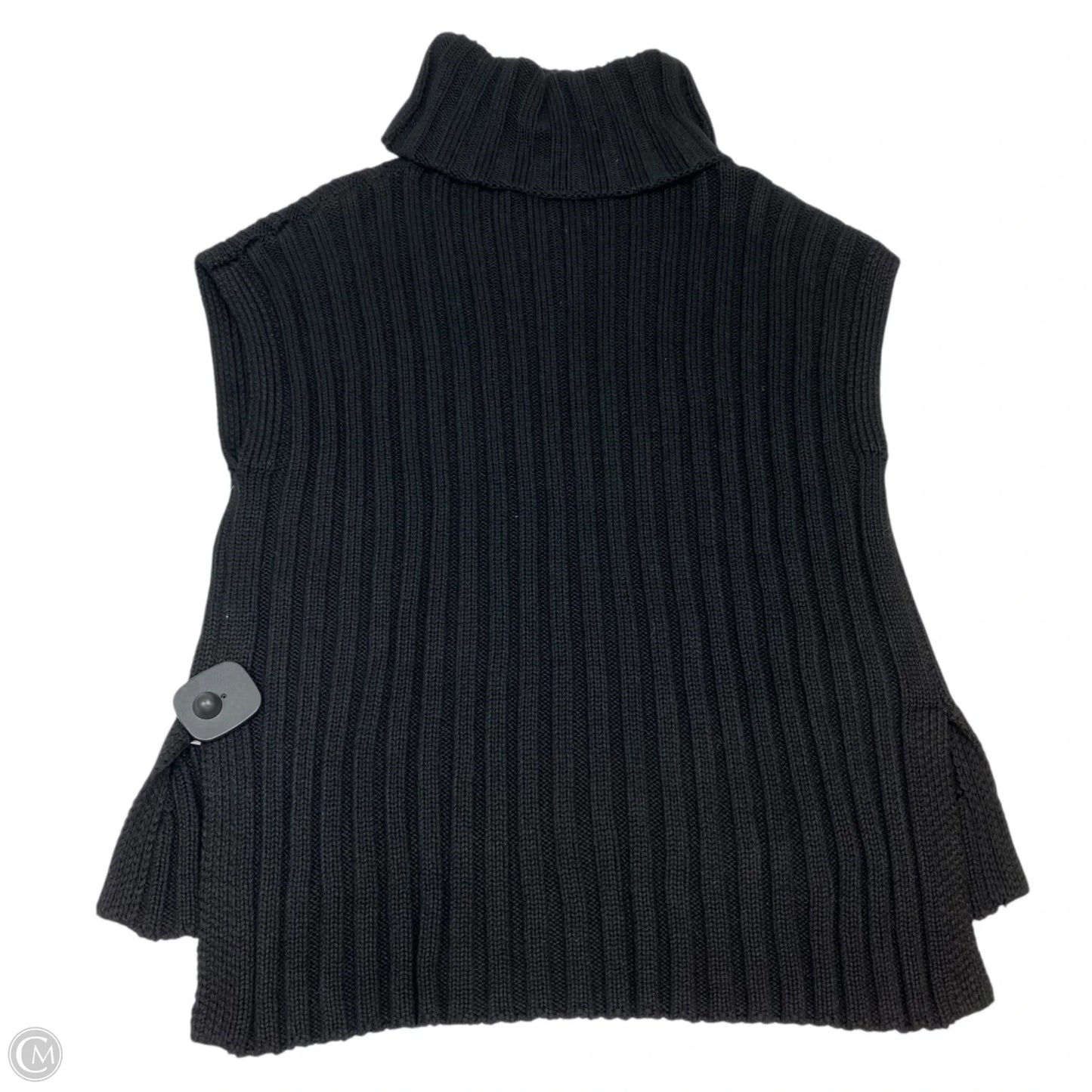 Top Sleeveless By Zara In Black, Size: M