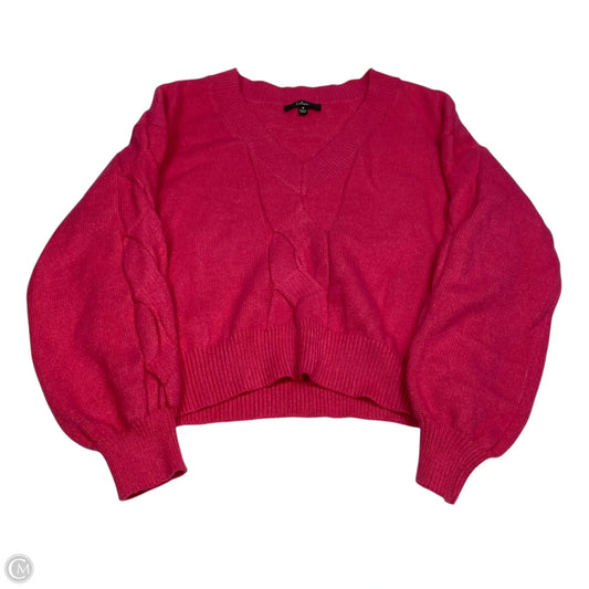 Sweater By Lulus In Pink, Size: M