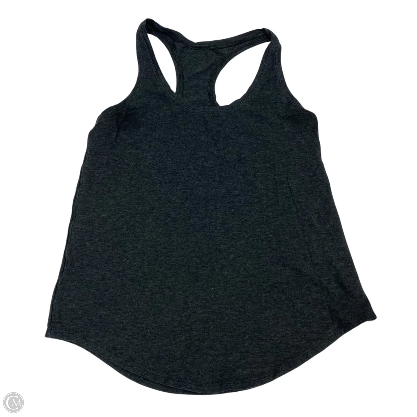 Athletic Tank Top Designer By Lululemon In Grey, Size: S
