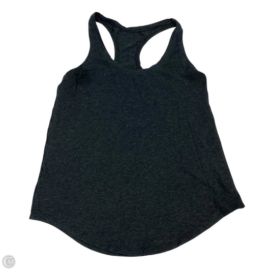 Athletic Tank Top Designer By Lululemon In Grey, Size: S