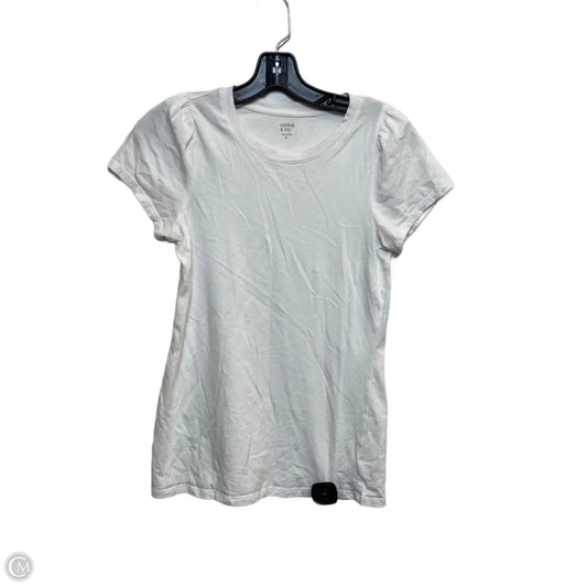 Top Short Sleeve By Crown And Ivy In White, Size: Xs