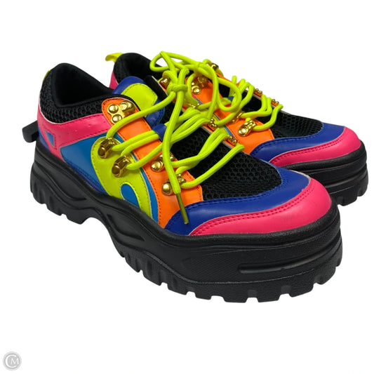 Shoes Sneakers Platform By Cape Robin In Multi-colored, Size: 8