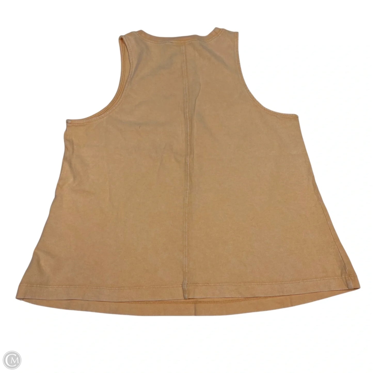 Top Sleeveless Basic By Double Zero In Orange, Size: M