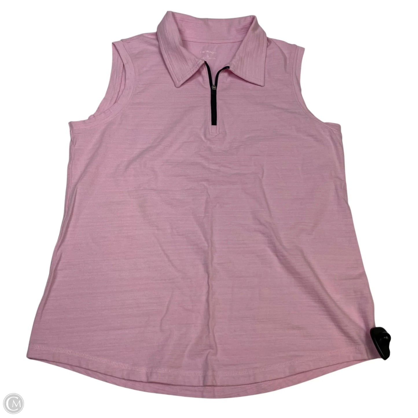 Top Sleeveless By Talbots In Pink, Size: S