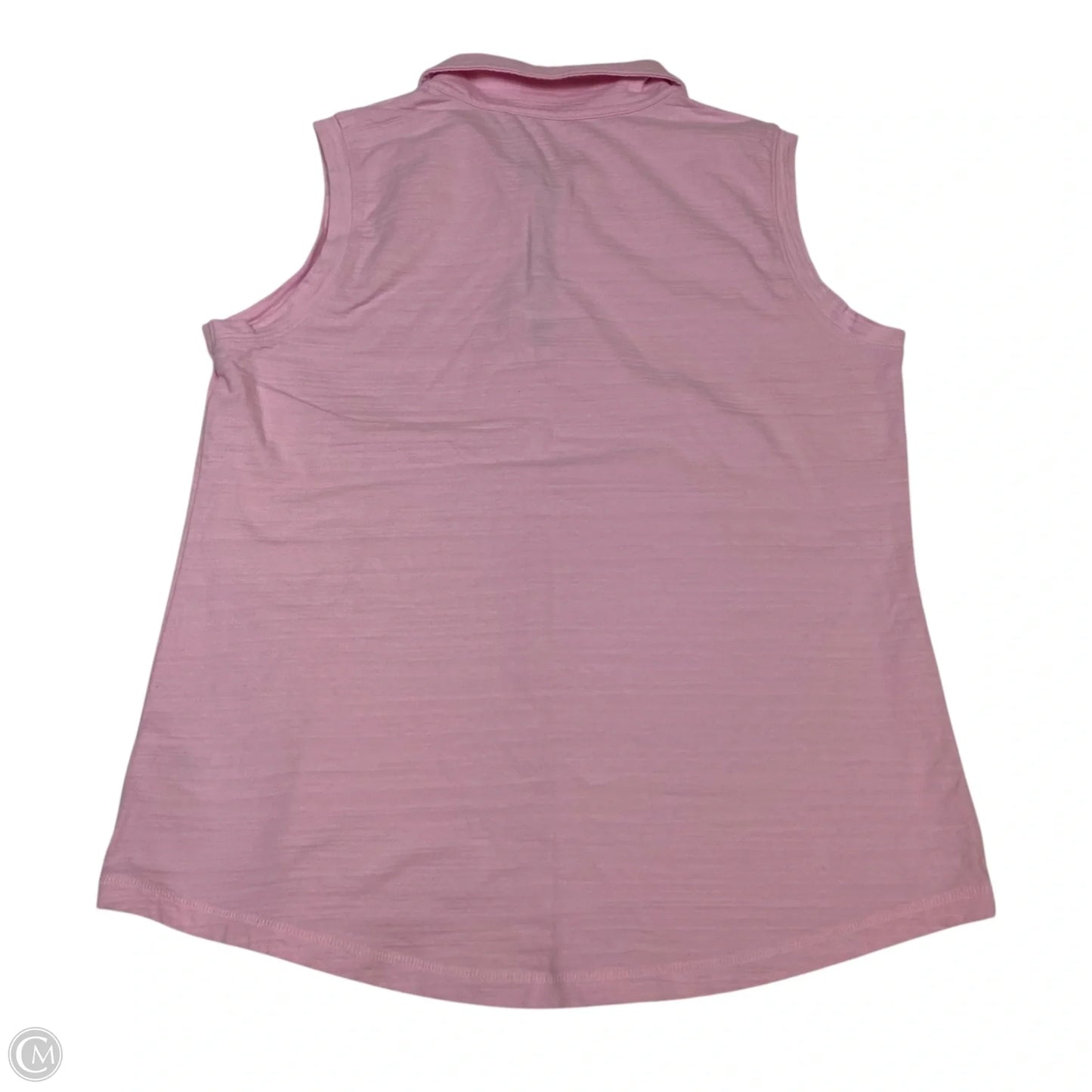 Top Sleeveless By Talbots In Pink, Size: S