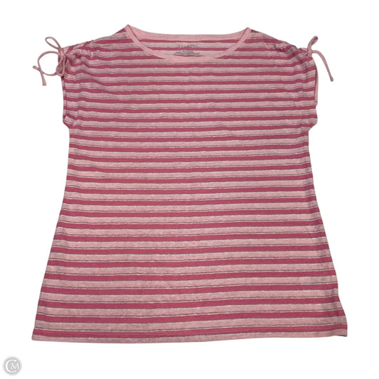 Top Sleeveless By Talbots In Pink, Size: S