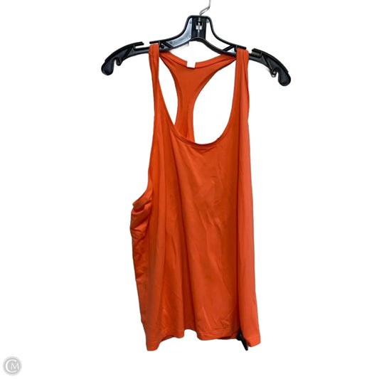 Athletic Tank Top By All In Motion In Orange, Size: Xl