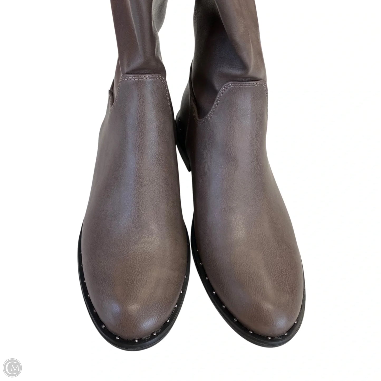 Boots Knee Flats By Bamboo In Brown, Size: 7