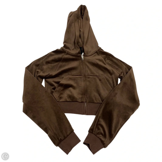 Sweatshirt Hoodie By Divided In Brown, Size: Xs