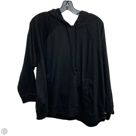 Sweatshirt Hoodie By Wonderly In Black, Size: Xxl