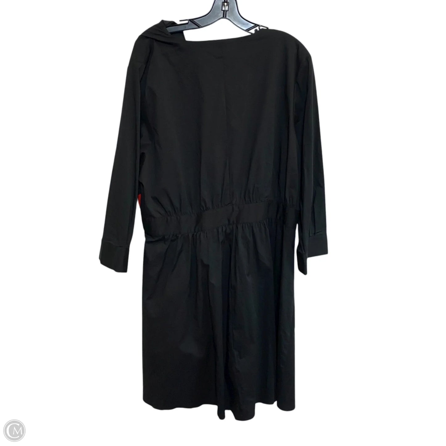 Tunic 3/4 Sleeve By Eloquii In Black, Size: 3x